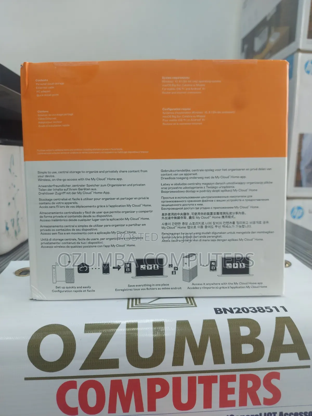 Wd My Cloud Home 8tb Storage