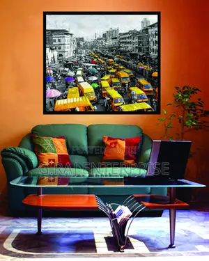 Lagis Island Abstract Canvas Wall Art 35/40 Inches