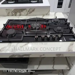 5 Burners Inbuilt Gas Cooker Tops