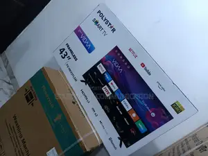 Durable 43inches Polystar Frameless TV