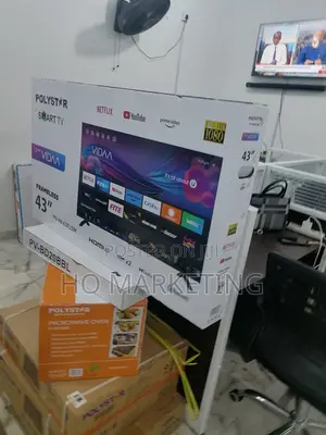 Polystar 43 Inches Smart Tv{Pv-hk43flsm]
