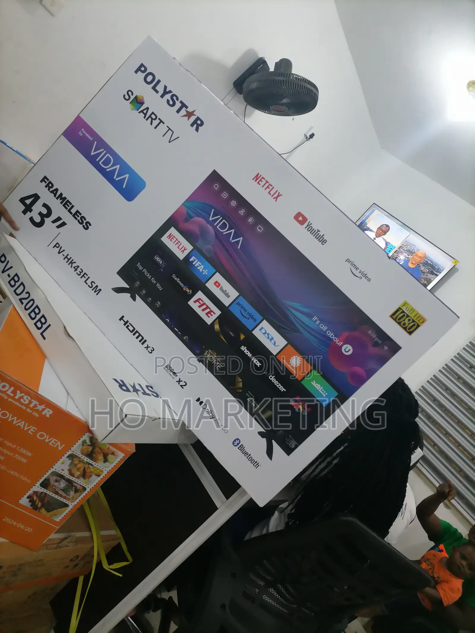 Quality Polystar 43 Inches Smart TV