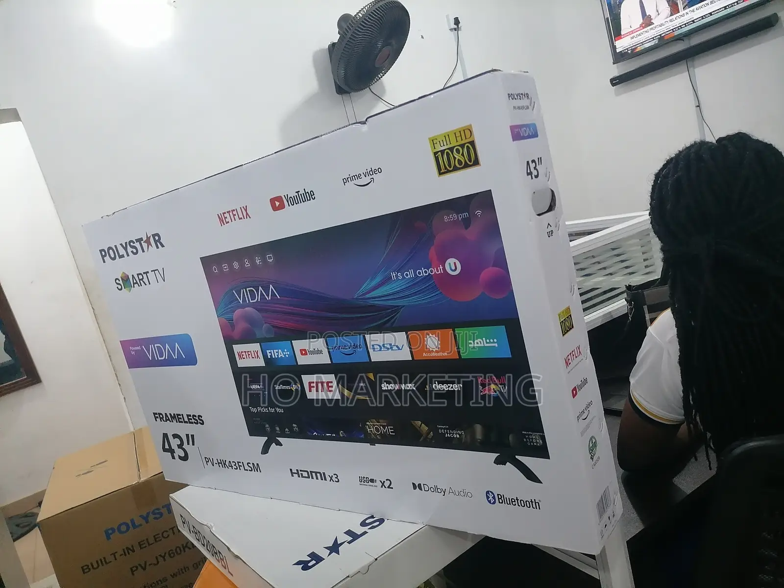 The Classic Polystar 43 Inches Smart TV