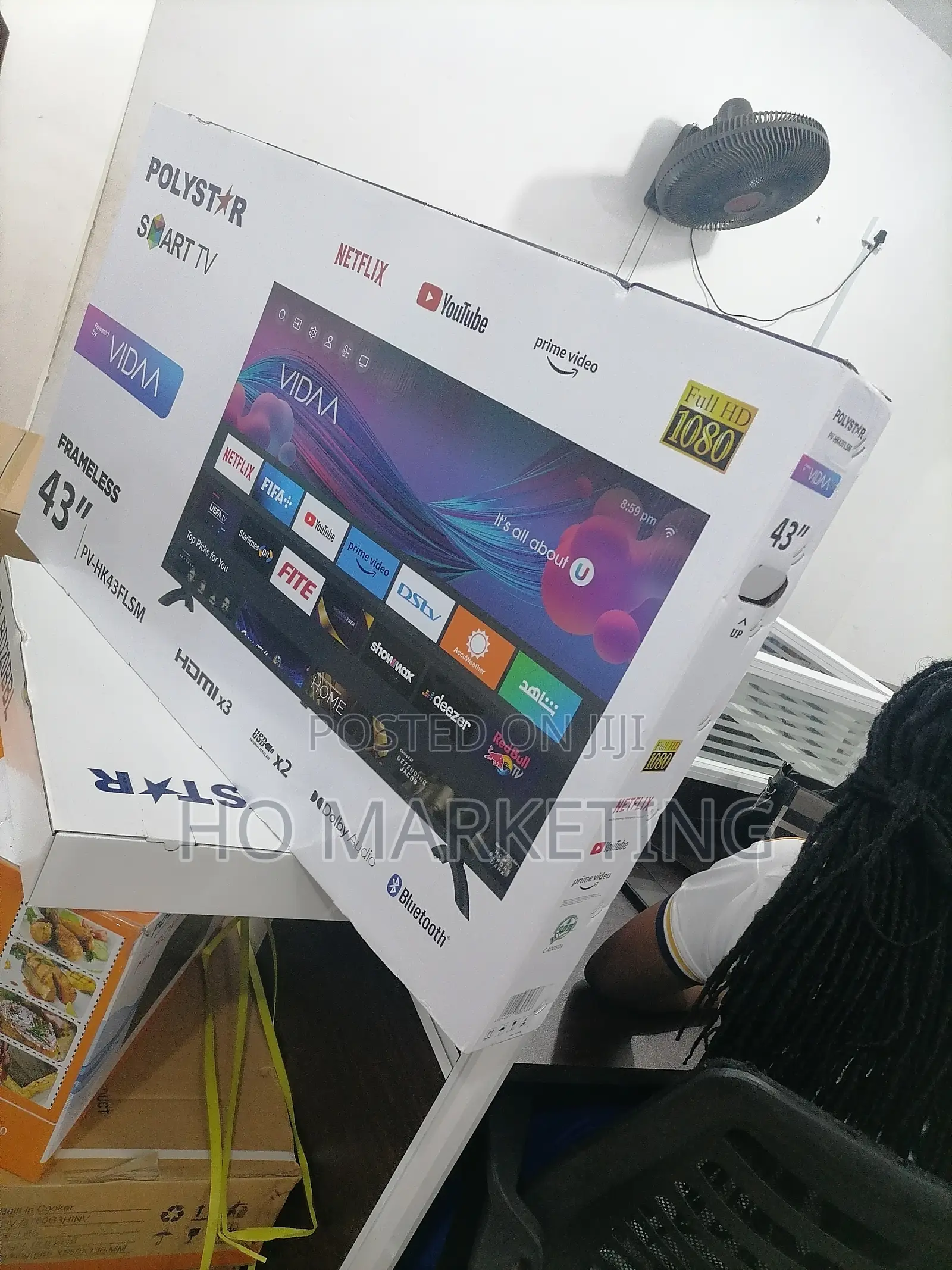 The Classic Polystar 43 Inches Smart TV