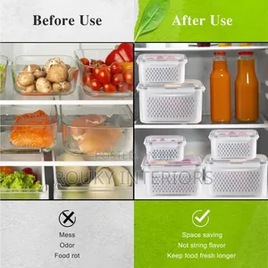 3 Set Fridge Storage Container