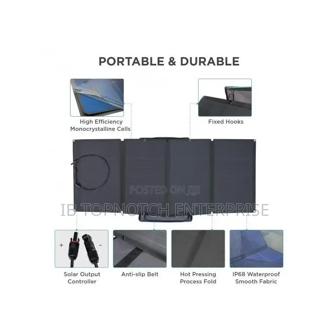 Portable ECOFLOW 160W Solar Panel