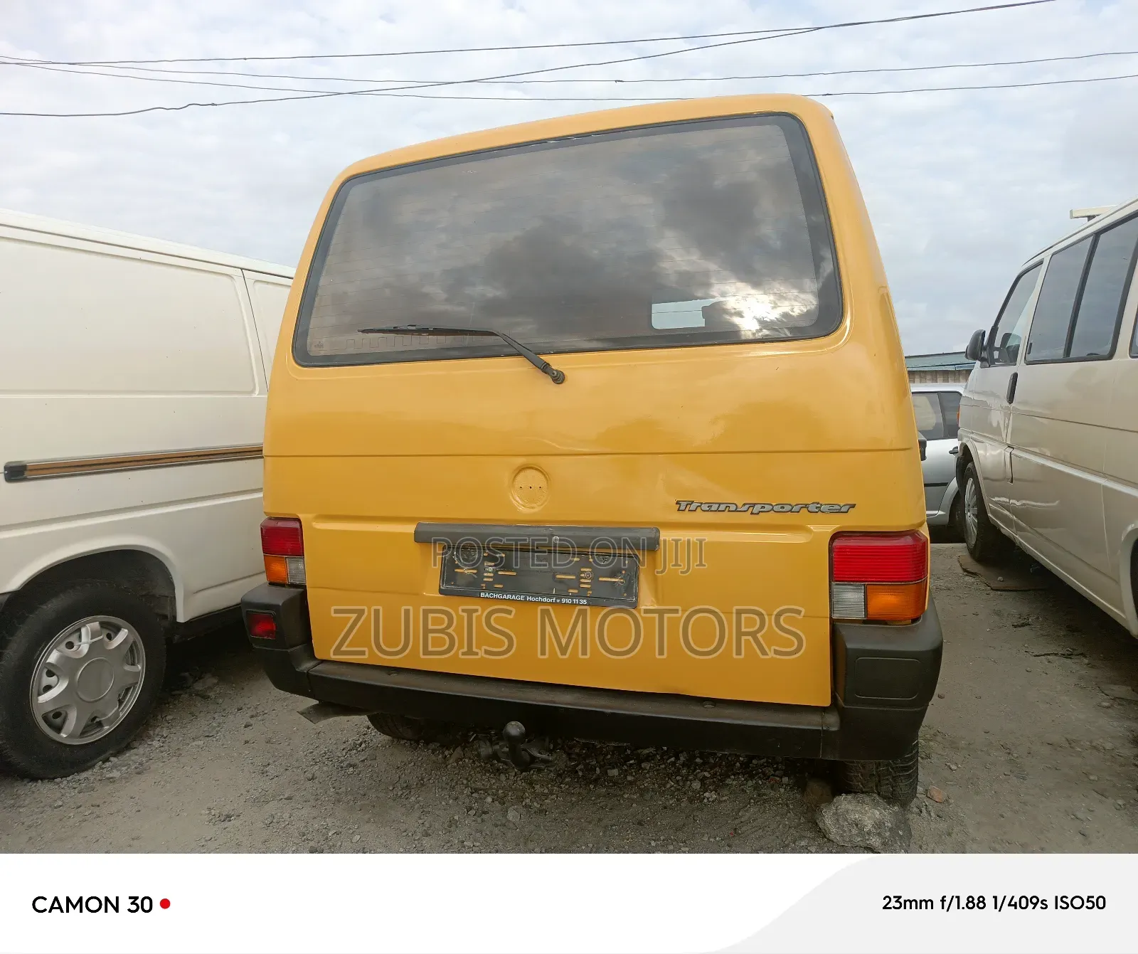 Volkswagen Transporter 2005 Yellow