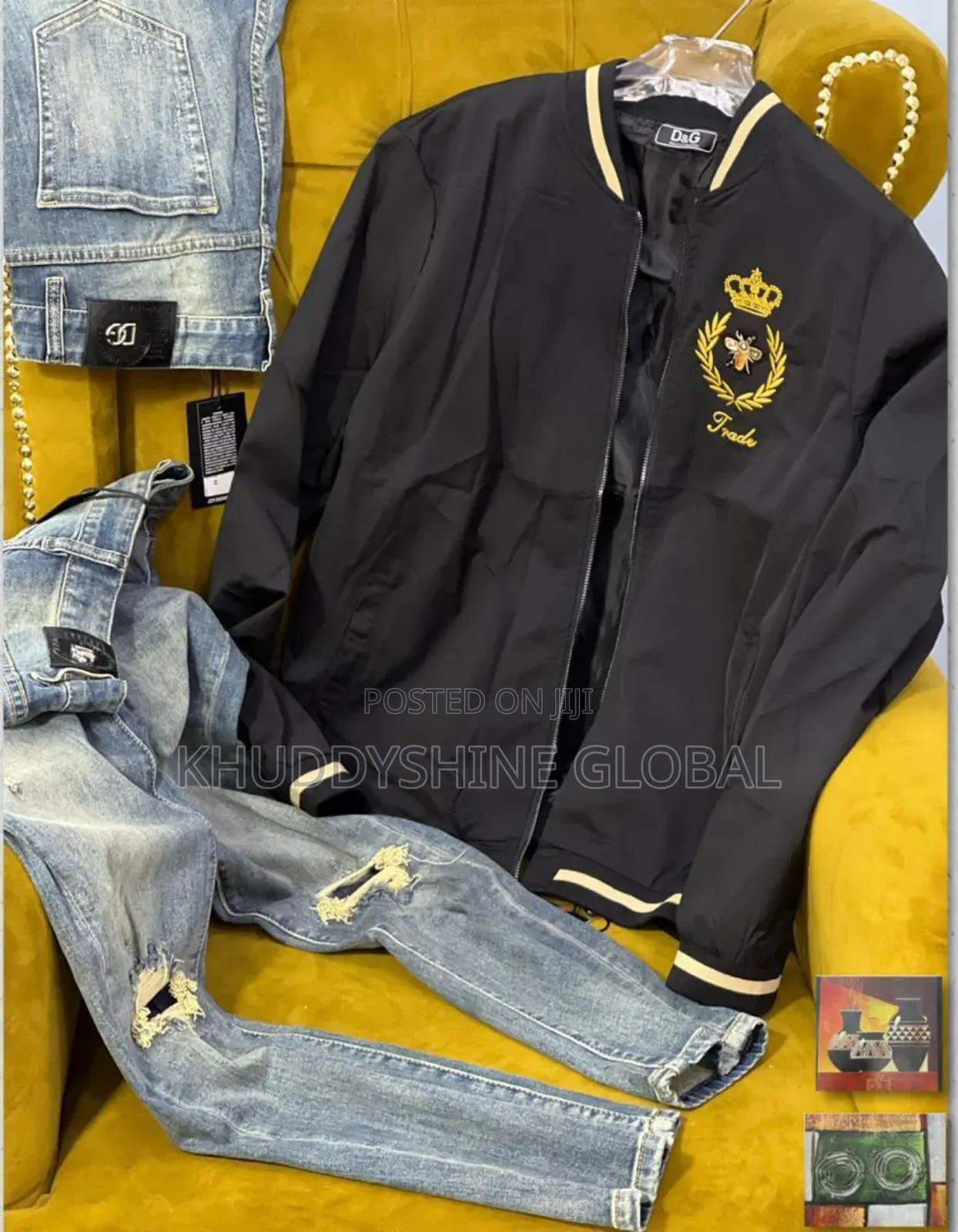 Luxury Jeans and Jacket Combo