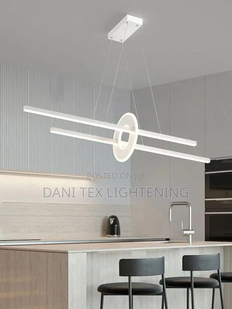 Italian LED Light Luxury Style a Word Long Restaurant