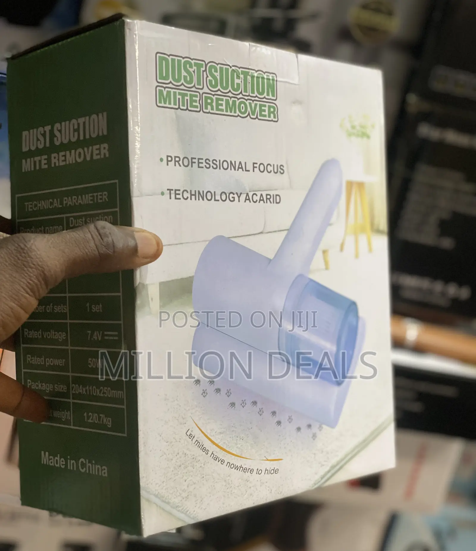 Unique Rechargeable USB Dust Suction Mite Remover