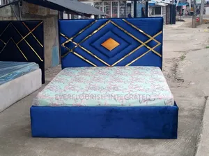 6x6 Bed Frame Fully Padded With Foam