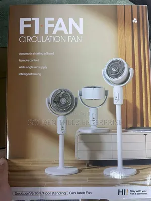 Rechargeable F1 Fan Circulation Fan Wit Remote