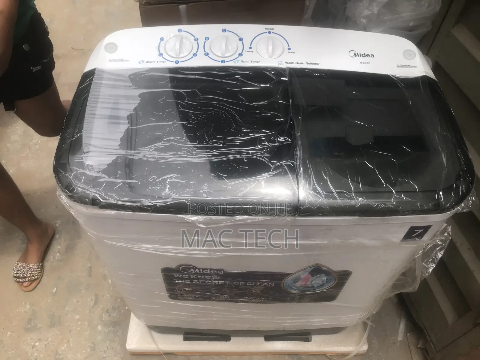 Midea 7kg Washing Machine Top Load