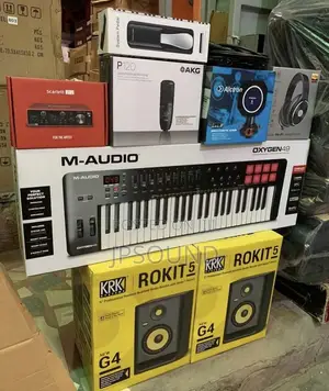 Complete KRK Rokit 5 Studio Set
