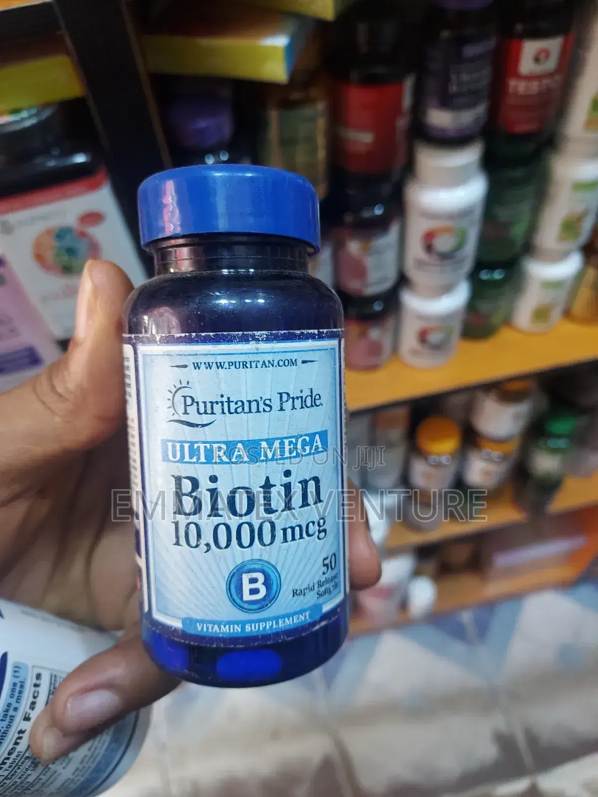 Biotin 5000mcg X60 Capsules