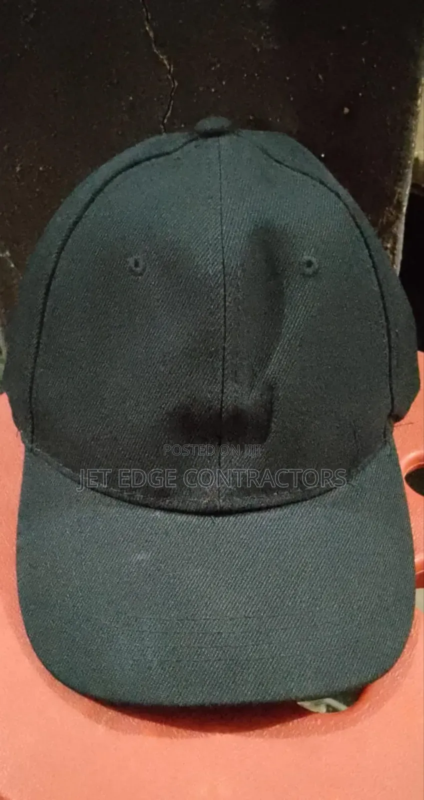 Black Face Cap