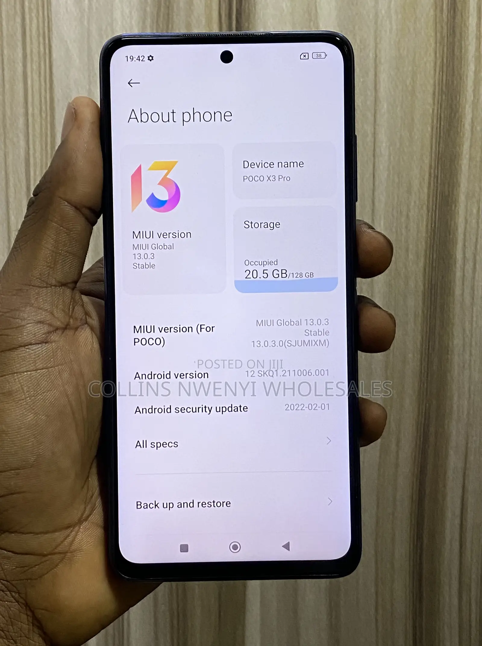 Xiaomi Poco X3 Pro 128 GB Blue