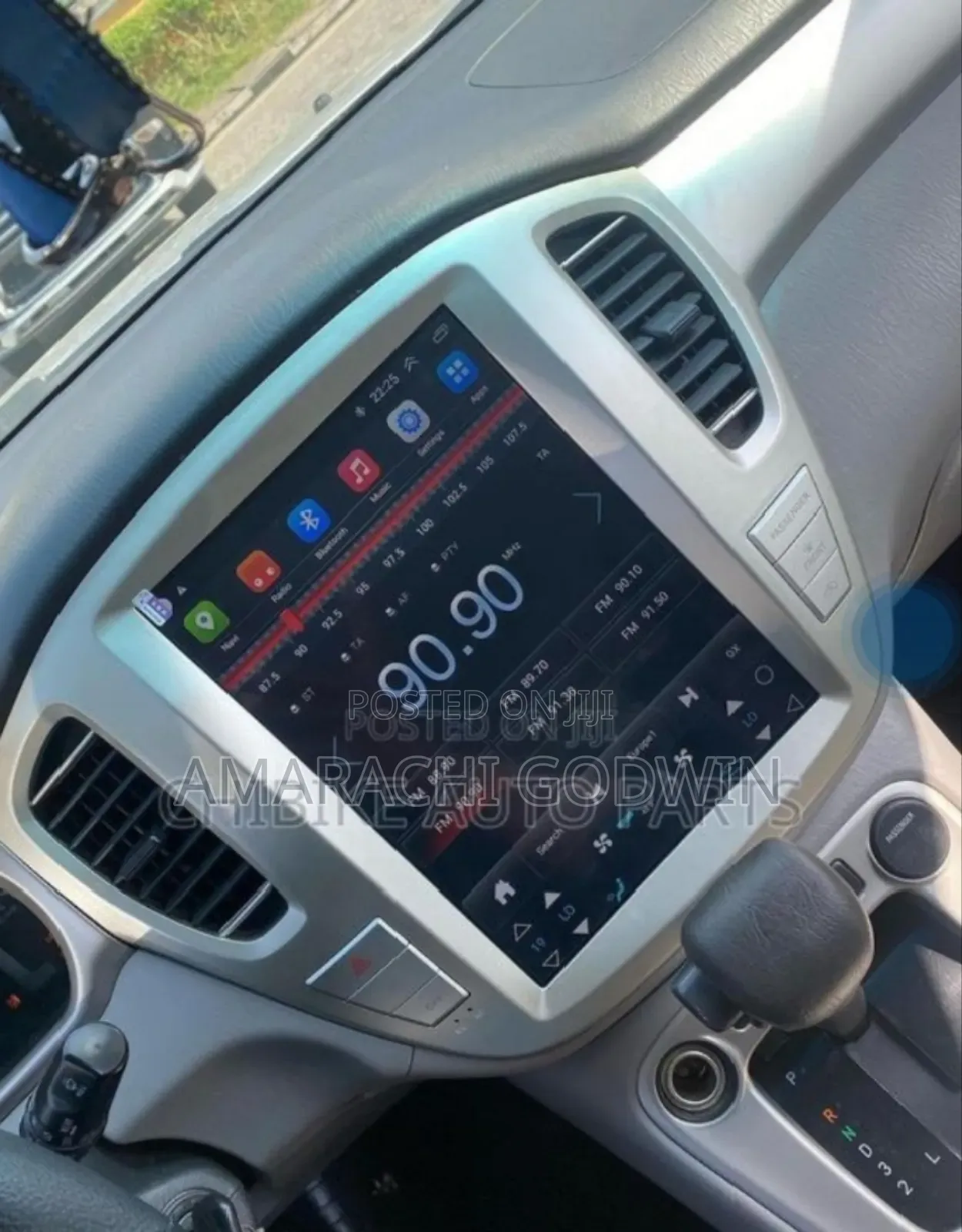 Toyota Highlander Tesla Android Screen