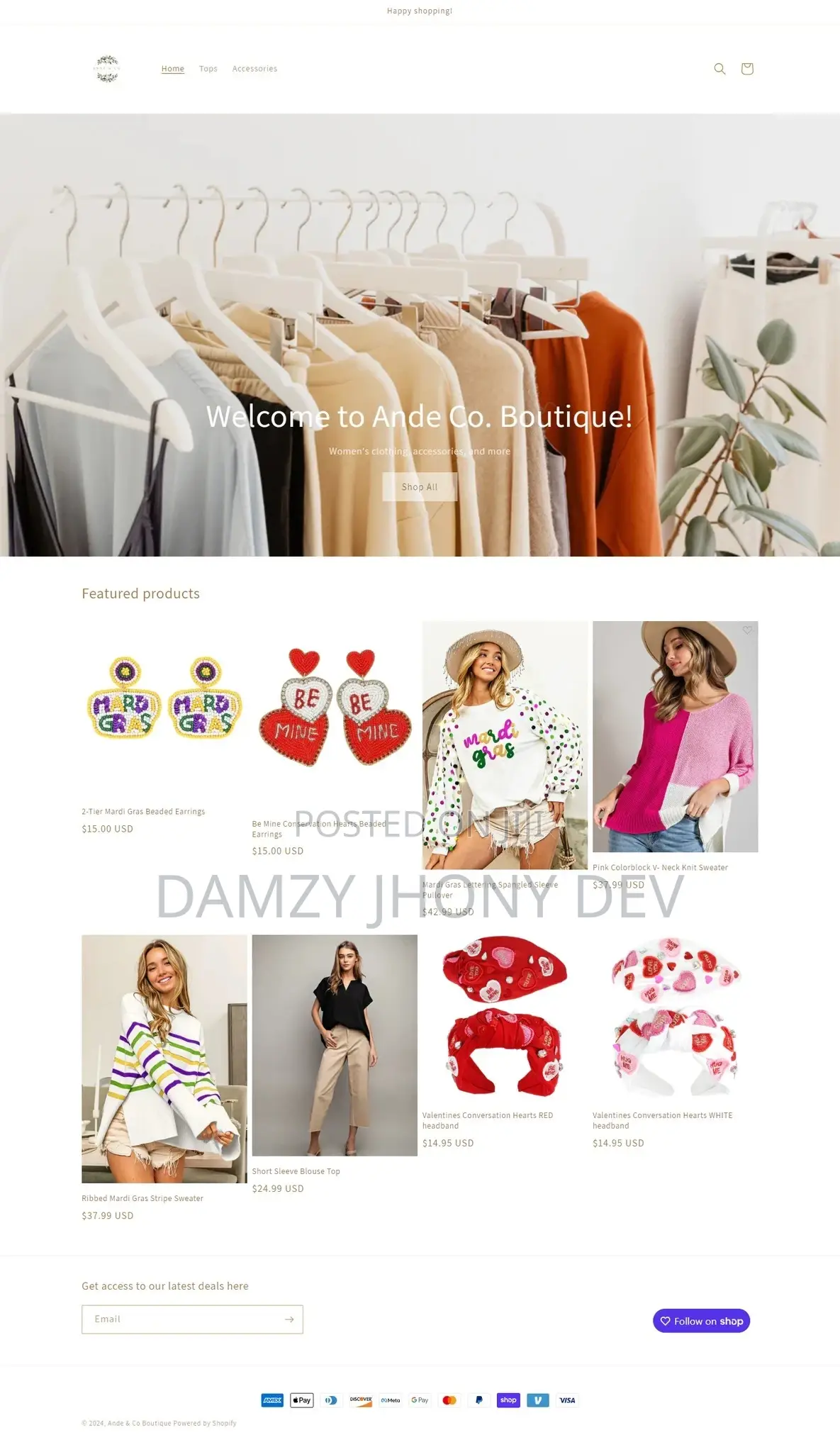 I Will Expertly Setup Design Shopify Dropshipping Store