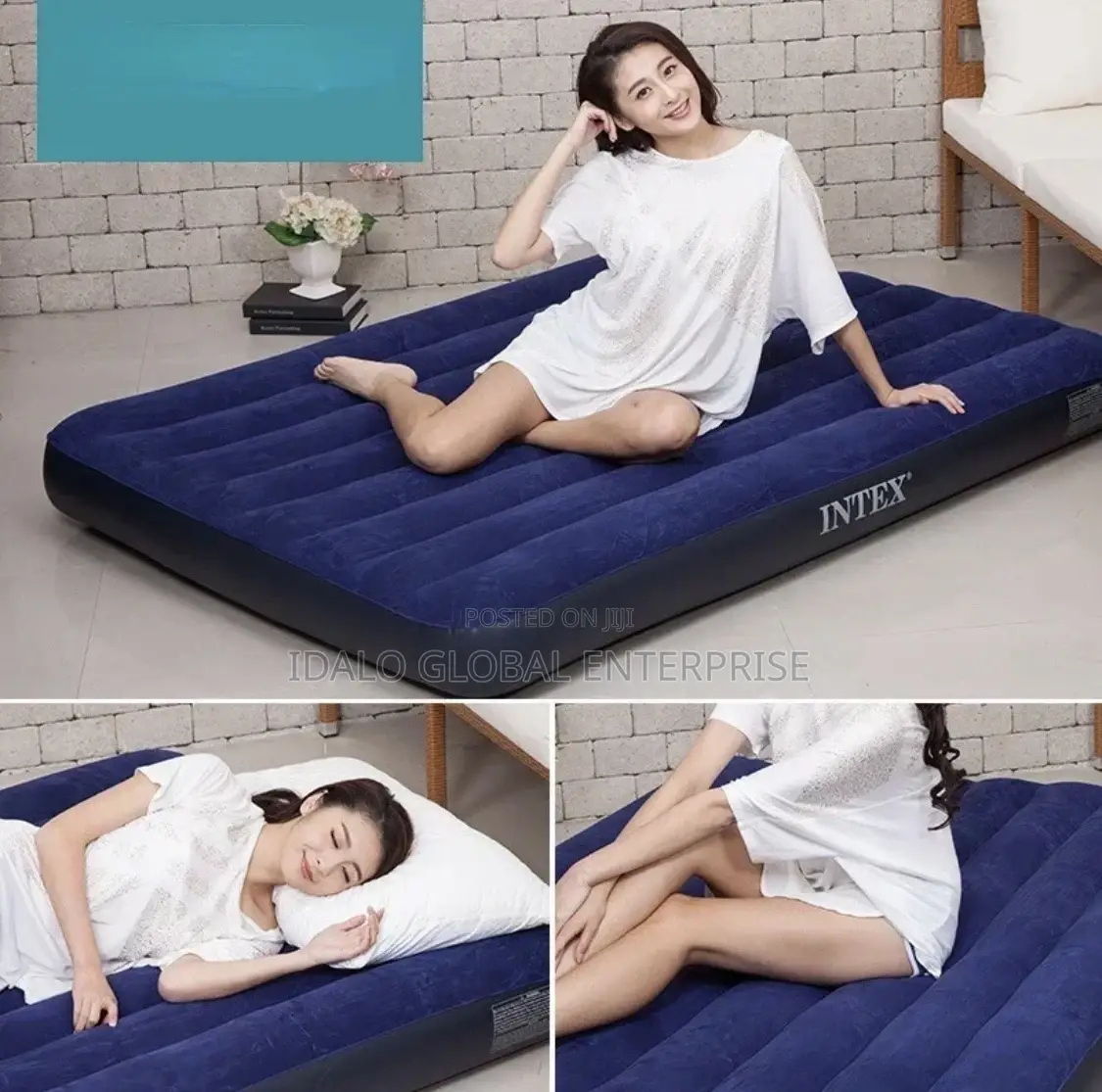 Inflatable Air Mattress With Pump