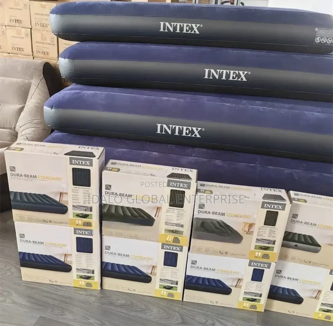 Inflatable Air Mattress With Pump