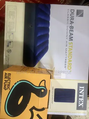 Inflatable Air Mattress With Pump