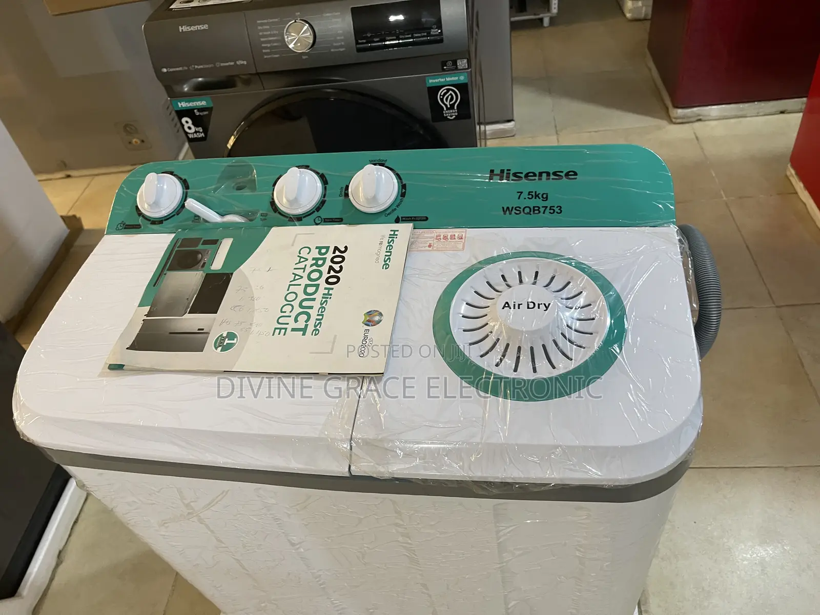 7.5kg Hisense Manual Washing Machine