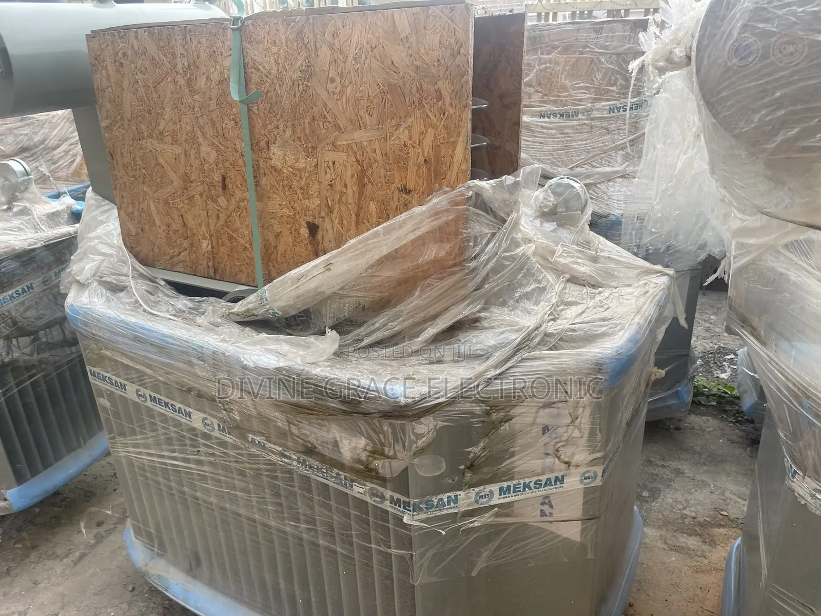 300/33kva Meksan Copper Coil Transformer