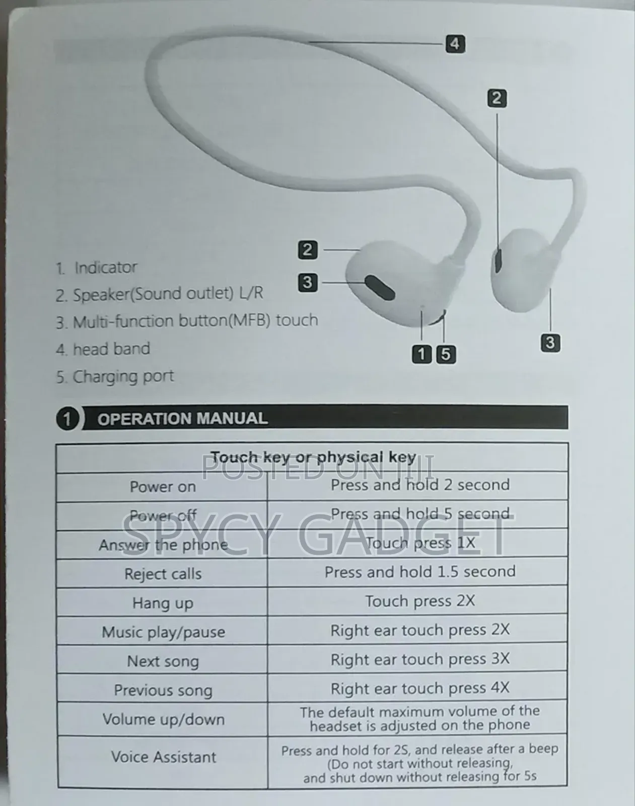 Pro Air TWS Wireless Bluetooth Headset Bone Conduction