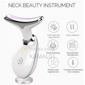 Face Neck Massager Led Photon Therapy