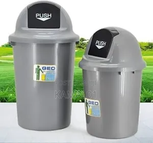50liters Plastic Push Bin
