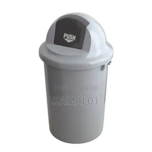 50liters Plastic Push Bin