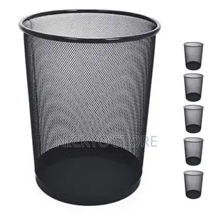 Small Size Smart Design Steel Metal Mesh Waste Basket Bin