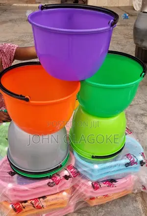 8L Strong Round Bottom Bucket Bowl