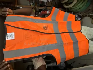 Safety Jacket Orange With Branding