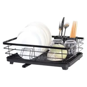 Compact Stainless Steel Dish Drying Rack