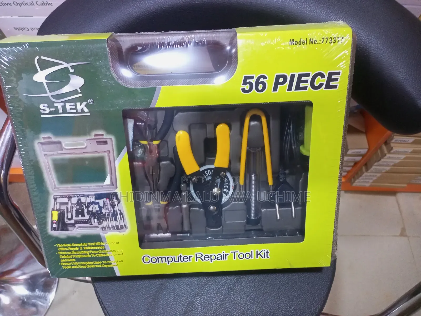 S-Tek 56 Piece Computer Repair Tool Kit
