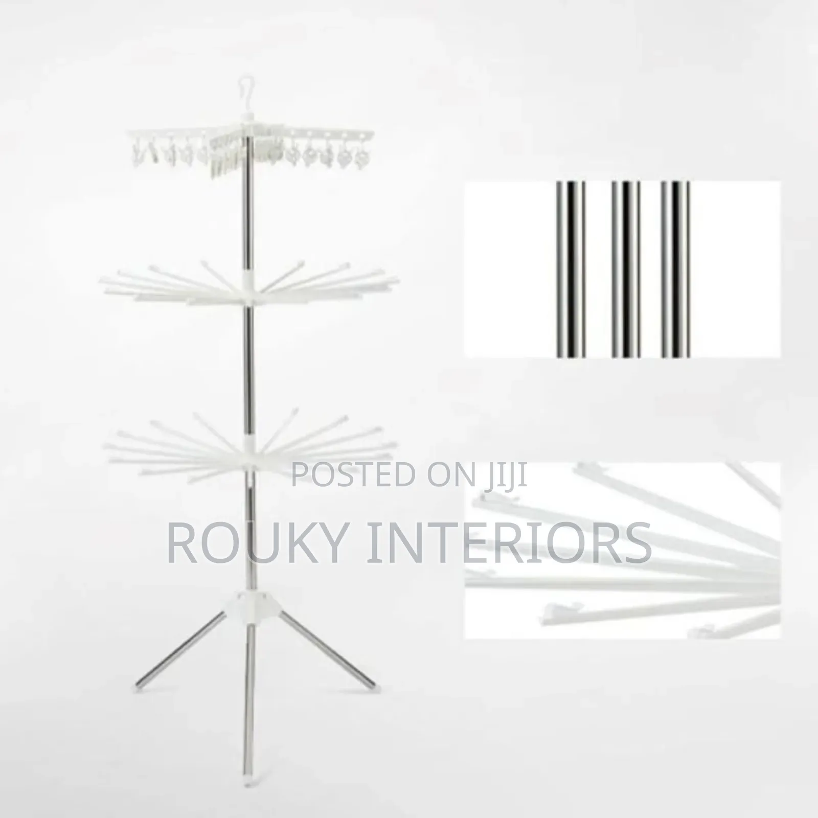 8 Wings Foldable Clothes Drying Hanger