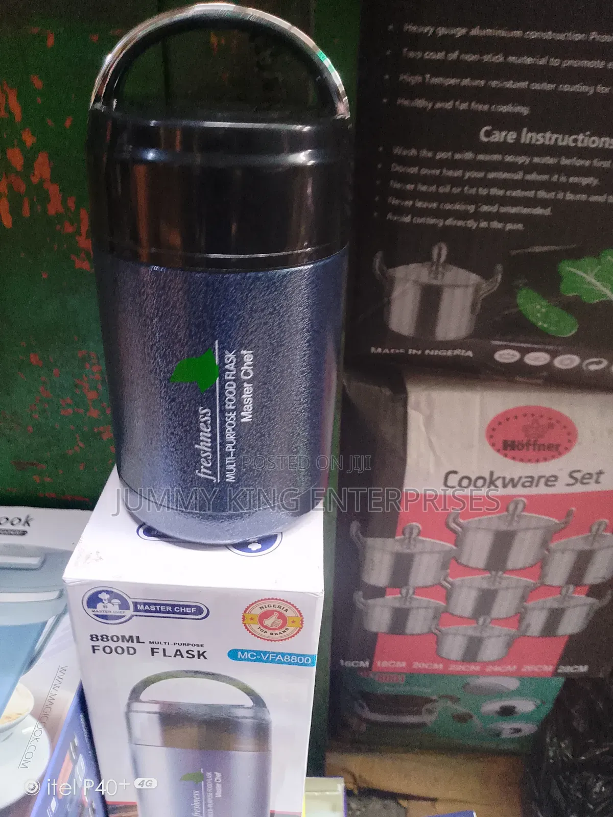 Master Chef Vacuum Food Flask – 800ml