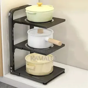 Multipurpose Kitchen Pot Stand Organizer - 3 Layers
