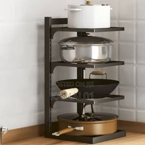 Multipurpose Kitchen Pot Stand Organizer - 3 Layers