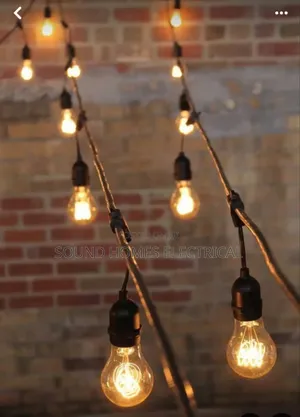 10 Meters Long 20 Lampholders String Lights