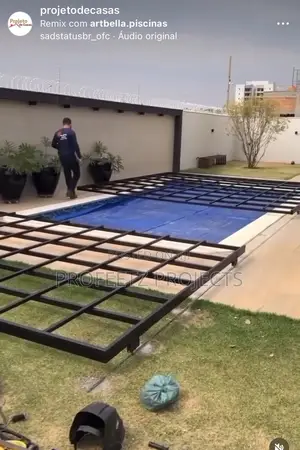Swimming Pool Cover, Swimming Pool Cover Deck