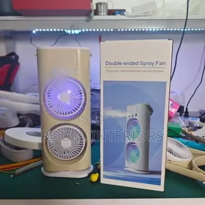 Mist Fan With LED Lights