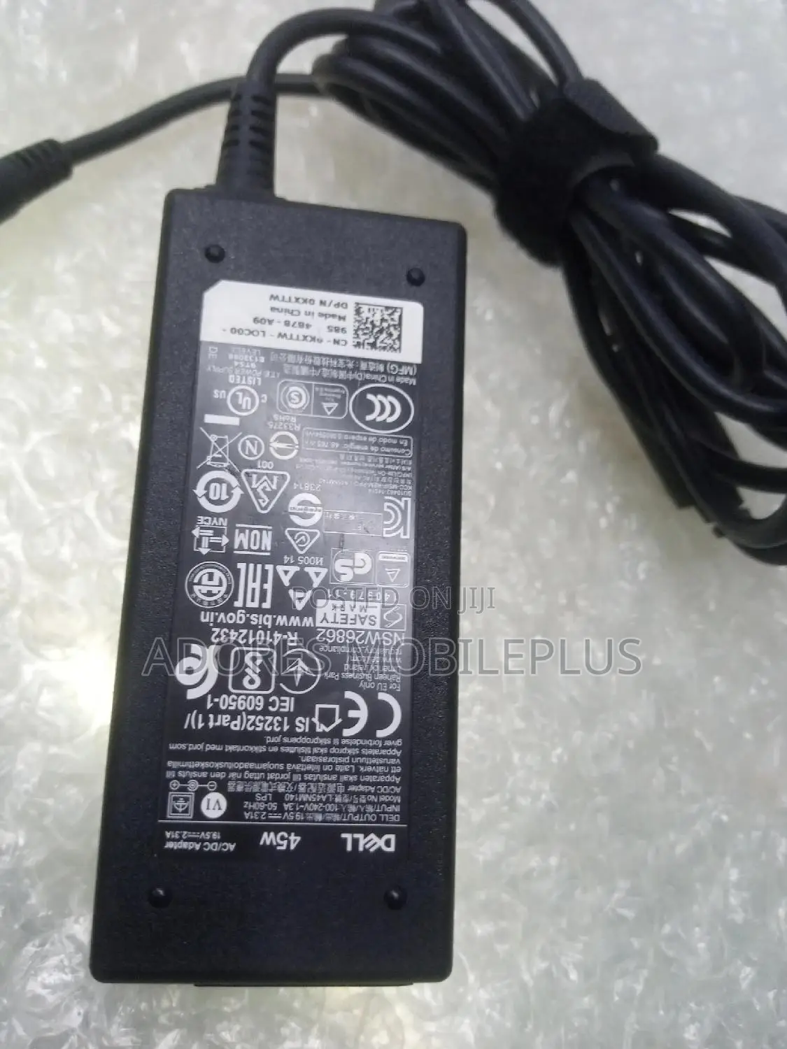 Dell Charger Small Round Mouth