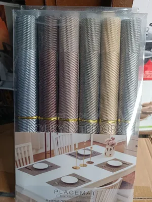 Placemats Set of 6 for Kitchen, Dining