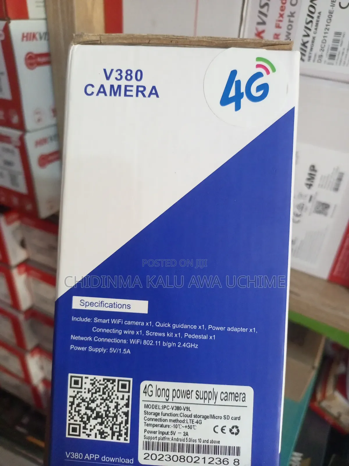 4G Long Power Supply Wifi Camera(V380/