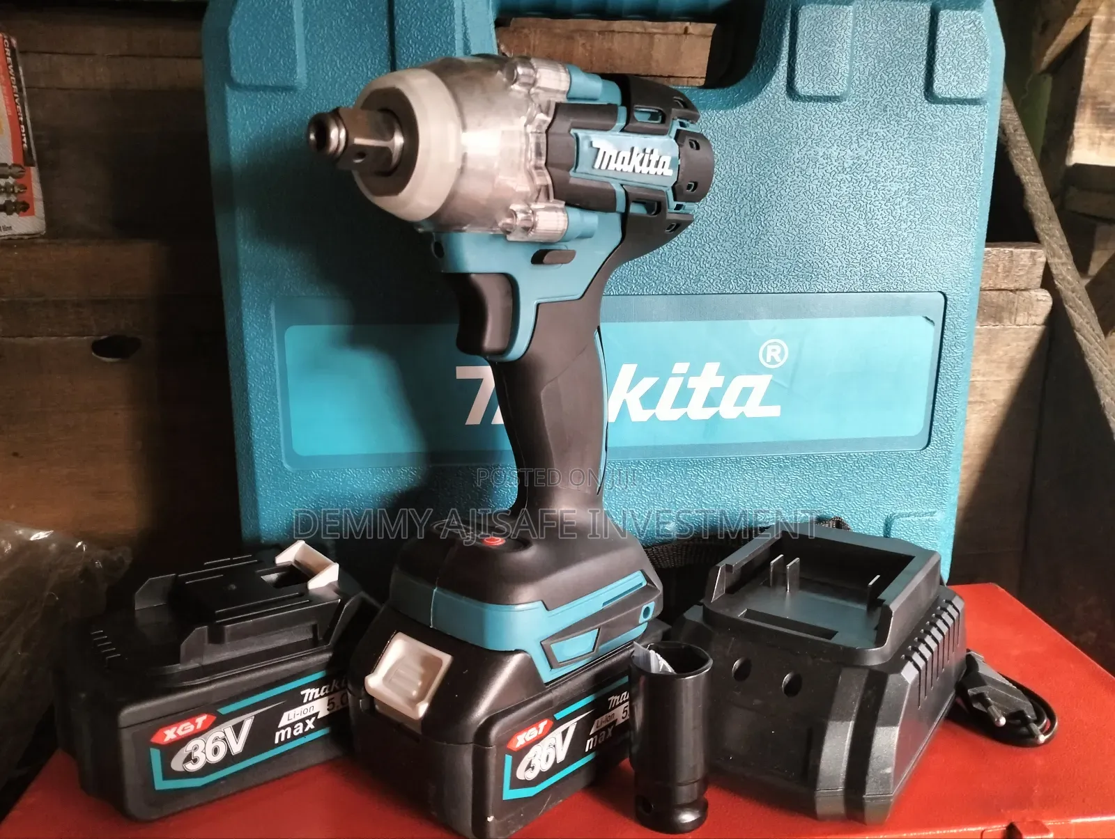 Cordless Impact Driver Wrench Machine
