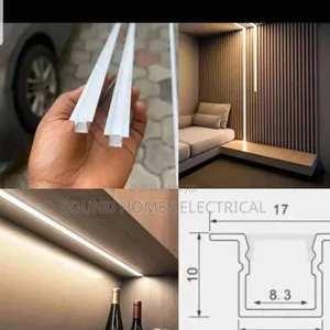 10 Mm or 10 by 10 Cabinet Aluminium Profiles Fitting