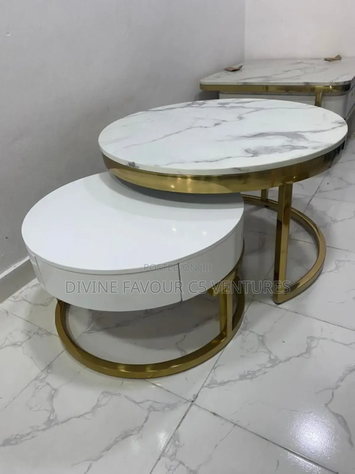 2 in One Center Table With Drawer